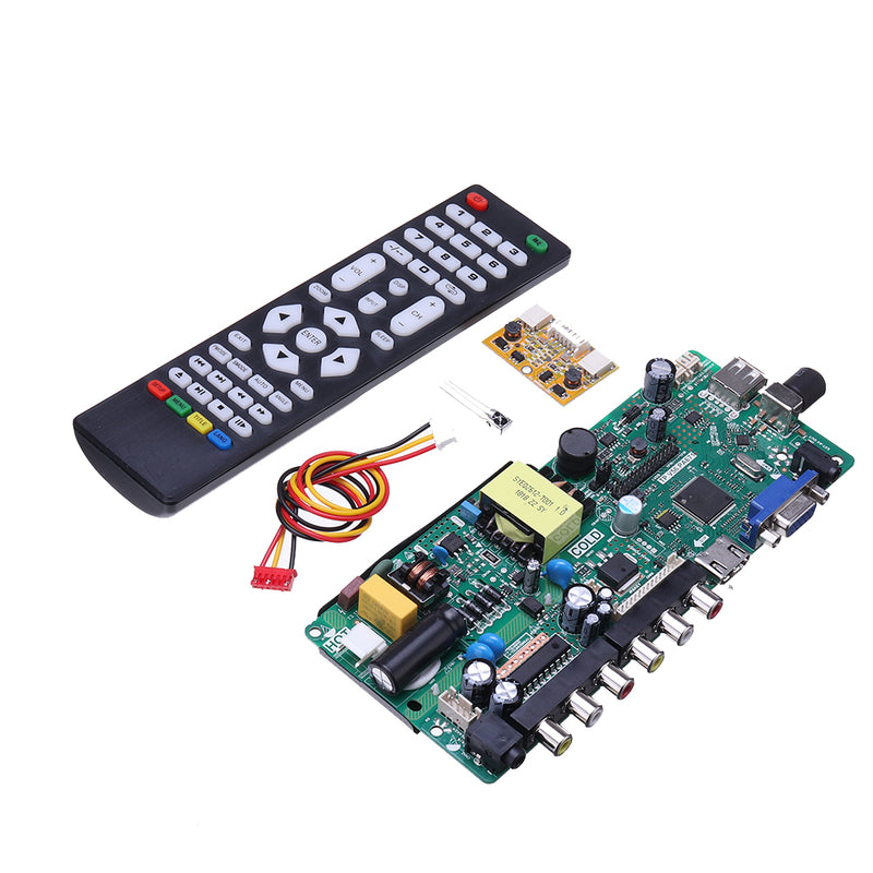 TP.VST59.PA671 Power Motherboard Integrated LCD TV Driver Board Instead of TP.VST59.P67 with Remote Control