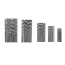 50pc Packs HSS High-speed 1/1.5/2/2.5/3mm Twist Drill Bit Steel Serratula Steel Wood