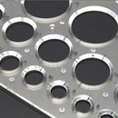 Clear Plastic Template Ruler Circle Shapes Drawing Drafting Template Stencil Hand Tools