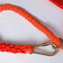 100kg Max Load Orange Aerial Work Rope Climbing Rope Belt Outdoor Mountaineering Belts Security Tool