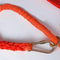 100kg Max Load Orange Aerial Work Rope Climbing Rope Belt Outdoor Mountaineering Belts Security Tool