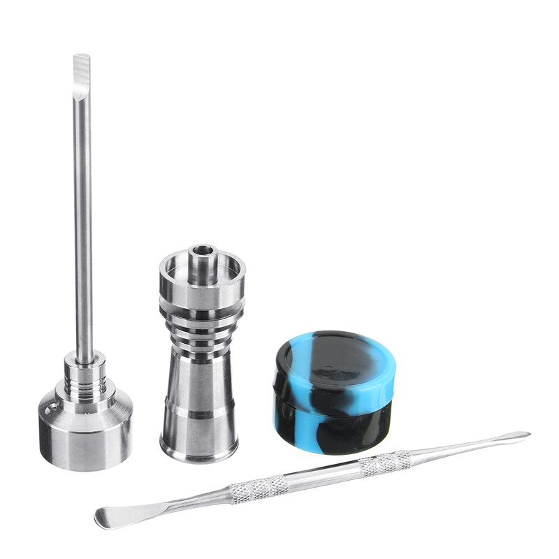 14/18MM Silicone Jar Tool Titanium Nail Carb Cap Dab Dabber Drill Female Male