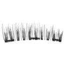 4pcs Triple Magnetic False Eyelashes Charming 3D Black Thick Eyes Lashes Long Natural Extension