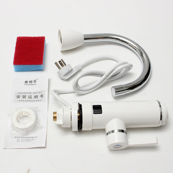 Household Instant Electric Faucet Fast Heating Taps with LED Display