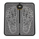 Physiotherapy Foot Massager Mat Cushion Electric USB Charging Foot Massage Mat Foot Massagers Foot Cushion Massage Blood Circulation