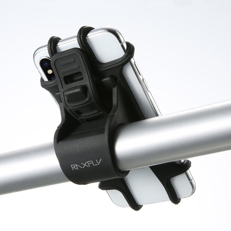 RAXFLY Elastic Adjustable Buckle Bicycle Bike Handlebar Mount Phone Holder for Xiaomi Mobile Phone