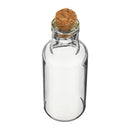 5Pcs Mini Empty Tiny Clear Essential oil Bottle Wishing Message Glass Bottles Jars Container Crafts