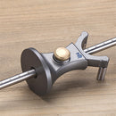 Aluminum Alloy Stainless Steel Woodworking Linear Arc Dual-purpose Scriber Parallel Line Drawing DIY Tools