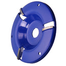 4 Inch 3 Teeth Wood Carving Disc Milling Cutter Blade Disc for Angle Grinder