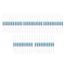 50pcs 1W Metal Film Resistor 1% 22 ohm