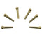 Flanger Cupreous Brass Guitar Bridge Pins Set Guitar Instrument Parts