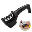 Quick Cutter Sharpener Safe Handle Grinder 3 Stage Tungsten Steel Ceramic Grindstone Sharpen Stone