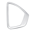 2Pcs Car Front Door Speaker Sound Cover Trim Ring Stainless Steel for BMW 1 Series F20 2012-2017