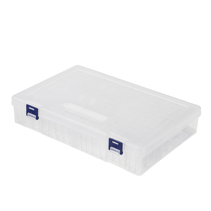 84/100Pcs Diamond Painting Box Diamond Jewelry Cross Stitch Grids Container Box