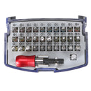 32-Piece Screwdriver Bit Set Precision Mini Screw Drivers Slotted Flat Head Hexagon Shank