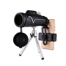 IPRee 25X50 HD Monocular Waterproof BAK4 Optic Lens Day Night Vision Telescope+Phone Holder+Tripod