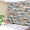 Art 3D Stone Brick Pattern Creative 3D Wall Sticker Wall Hanging Bedroom Bedspread Home Decorations