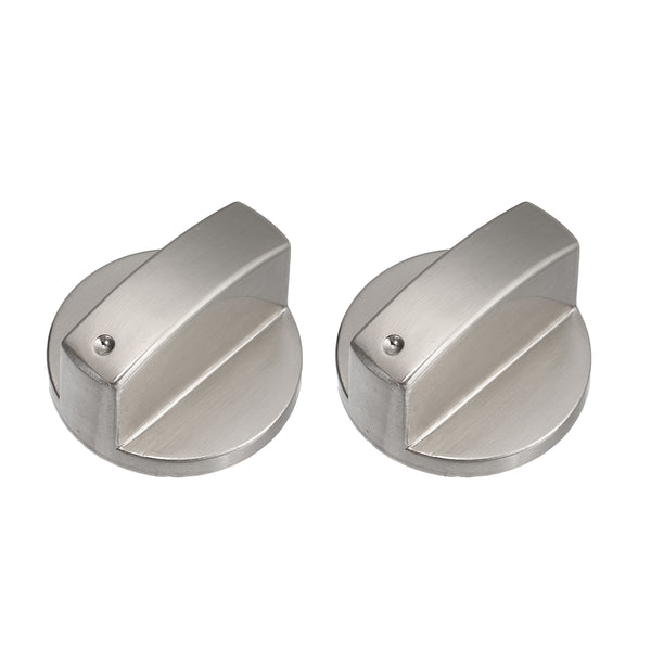 2PCS/PACK 6mm Gas Stove Knobs Cooker Oven Cooktop Metal Switch Control Kitchen