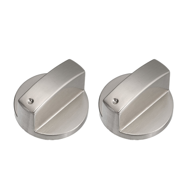 2PCS/PACK 6mm Gas Stove Knobs Cooker Oven Cooktop Metal Switch Control Kitchen