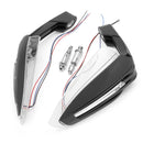 Motor Bike LED Handguards Inbuilt Daytime Running Turn Lights Modified