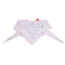 Formal Small Dog Tuxedo Bandana Collar with Bow Ties Adjustable Neckerchief for Wedding Party