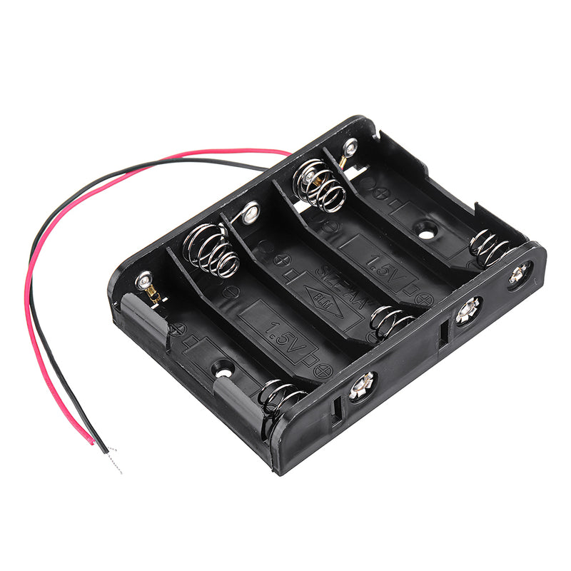 5 Slots AA Battery Box Battery Holder Board for 5 x AA Batteries DIY kit Case