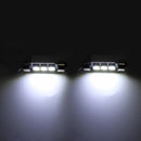 36mm Festoon 6418 C5W 3SMD LED License Number Plate Lights Error Free Pair for BMW/Ford/Audi/VW/BENZ