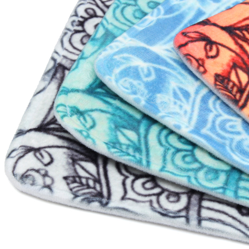 50x80cm Abstract Flower Anti-Slip Door Mats Floor Rug Living Room Carpet Bathmat