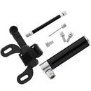 BIKIGHT Aluminum Alloy Bike Bicycle Cycling Mini Pump 120PSI Presta Schrader Valve Ball Pump