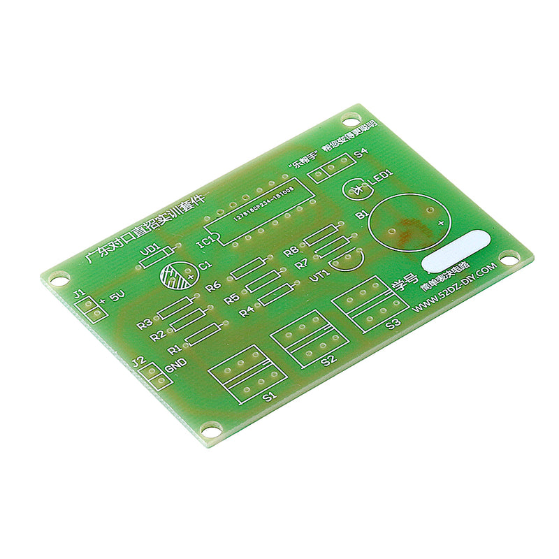Electronic Production DIY Simple Voting Circuit Soldering Practice Board