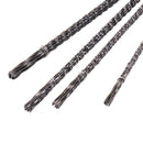 Effetool 12pcs 130mm Wire Saw Blade Spiral Scroll U Shape Hacksaw for Cutting Metal Wood Plastic