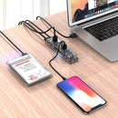 Orico F7U Transparent 7-Port USB 3.0 Hub with Dual-port Power Supply