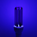 DC12V E27 15W 20W 30W 40W Straight Shape Purple Fluorescent Blacklight CFL Light Bulb Lamp