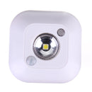 Mini Wireless PIR Motion Sensor Night Light Battery Powered Porch Cabinet Lamp