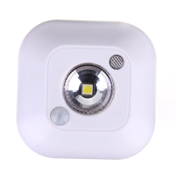 Mini Wireless PIR Motion Sensor Night Light Battery Powered Porch Cabinet Lamp