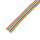 3pcs 5M 1.27mm Pitch Ribbon Cable 16P Flat Color Rainbow Ribbon Cable Wire Rainbow Cable
