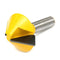 1/2 Inch Shank Bird Mouth Glue Joint Router Bit Milling Cutter for Woodworking