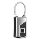 Anytek L1 Waterproof Smart Fingerprint Padlock Keyless Door Lock USB Charge Anti-theft