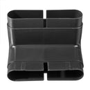 PVC Ventilation System Environmental Protection 90 Bent PVC Tube Connector 132x30mm