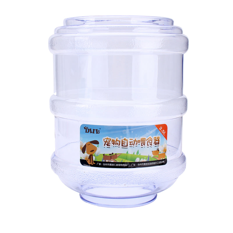 3.5L Large Automatic Pet Dog Cat Food Drink Dispenser Water Bowl Feeder Dish