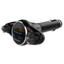 BT08 Big Eyes Double Head bluetooth 180 Rotation Car Charger