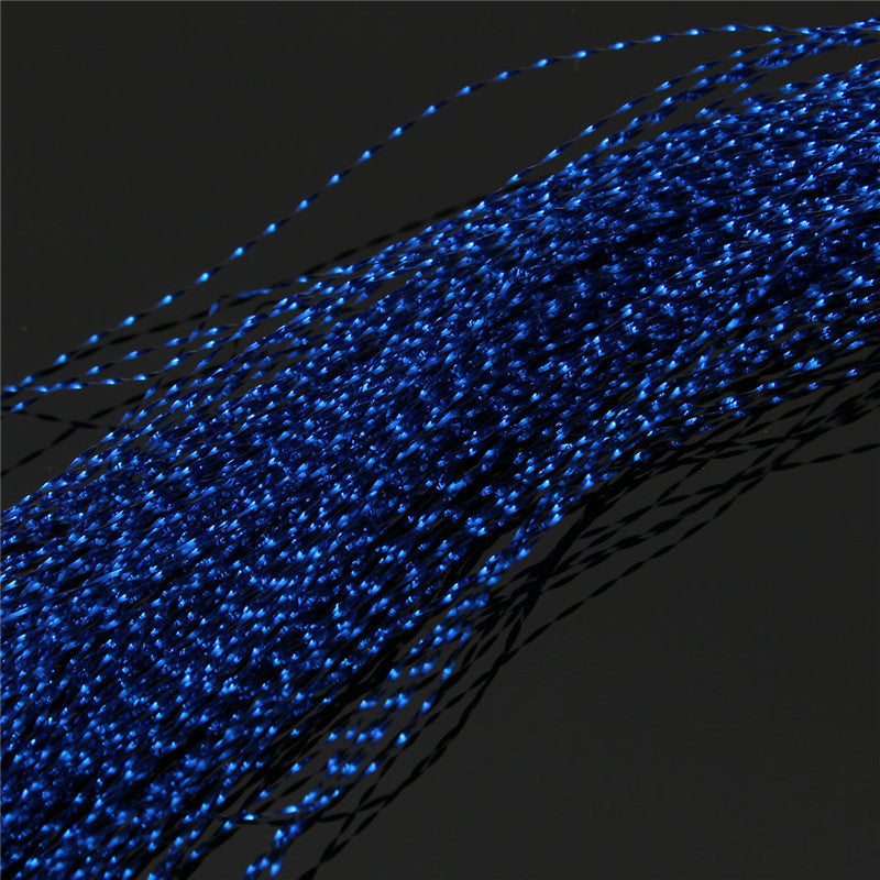 ZANLURE 150PCS 18Colors Lure Tying Making With Crystal Flash Fly Tying Material