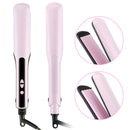 2 In 1 Professional Portable Hair Straightener Curling Iron Splint Hair Curler US/EU Plug