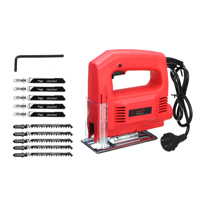 710W 220V Electric Jig Saw Variable Speed Power Metal Wood Cutting Woodworking Tool