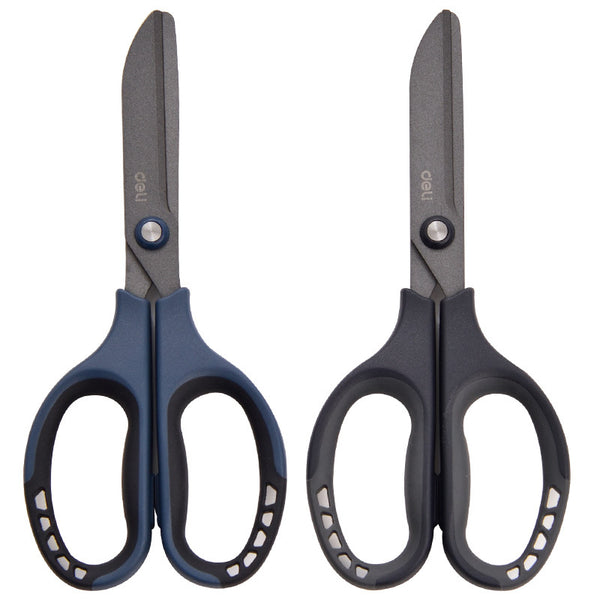 XIAOMI Ecosystem Deli Teflons Arc Scissors Coating Anti-adhesive Hand Craft Stainless Steel Office Cutting Tools Cutter 77753/77754