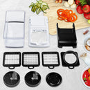 Mandoline Slicer Dicer 5 Blades Multi-function Food Slicer Vegetable Cutter