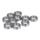 Machifit 10pcs I.D 8mm MR128-2RS MR148-2RS Double Shielded Miniature Deep Groove Ball Bearing