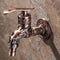 Vintage Antique Zinc Alloy Faucet Spigot Wall Mounted Faucet Bathroom
