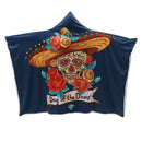 130x150cm Hooded Blanket Wearable Thickened Double Plush 3D Digital Printing Blankets