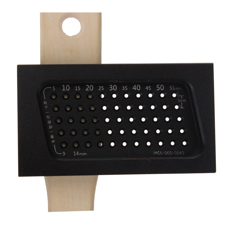 T50 Woodworking Marking Ruler Mini Hole Scriber Crossed Gauge Tool